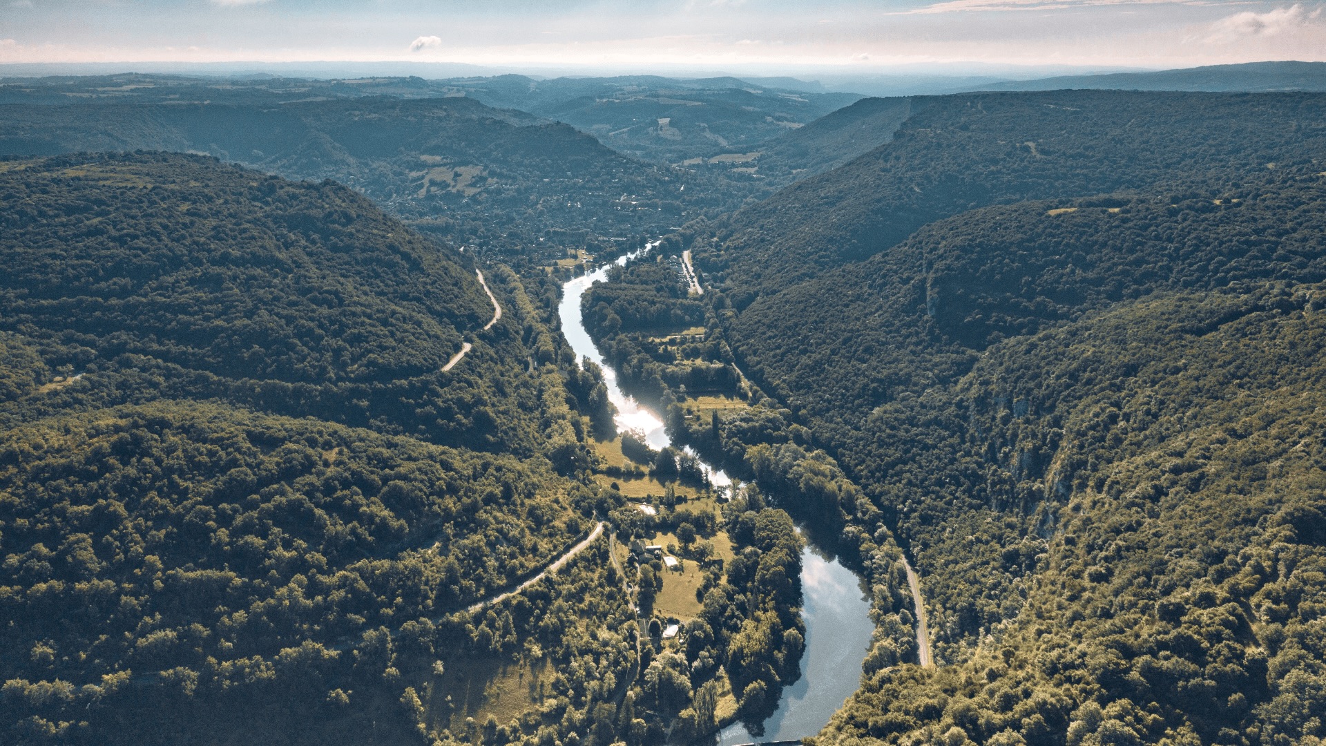 Les Gorges de l'Aveyron, Saint Antonin Noble Val, Tarn et Garonne