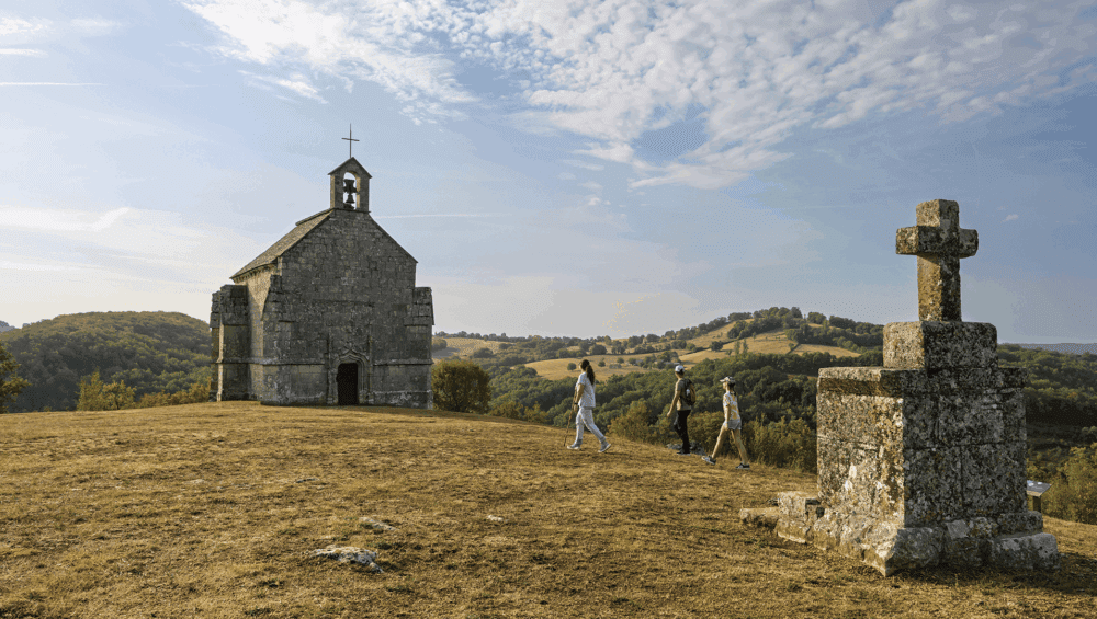 Notre Dame des Glaces à Lacapelle-Livron, Causses et Gorges de l'Aveyron