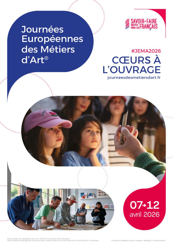 Affiche des journées mondiales des métiers d'art